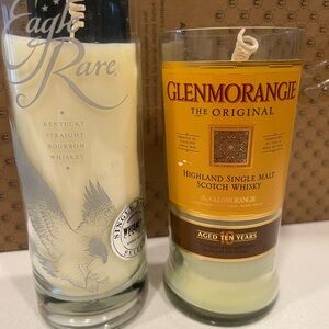 Whiskey Scented Candle Set - Cream